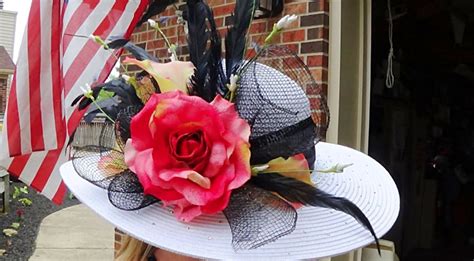 Easily Make A Custom Kentucky Derby Hat For Cheap - DIY Ways