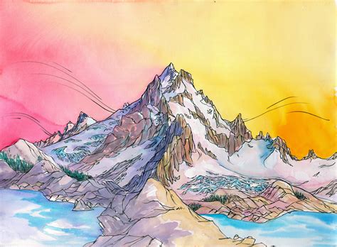 Dome Peak at Sunset – Drawn to High Places