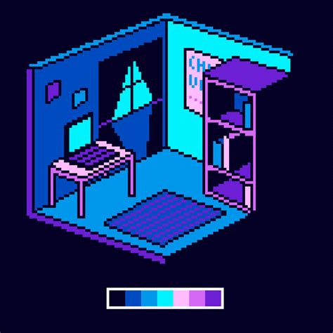 Lo-Fi Room - Color Palette Challenge by TinyRainbowStudios on DeviantArt