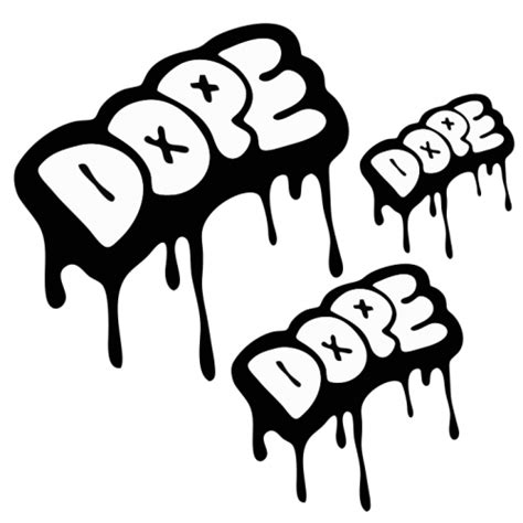 Dope decal set of 3 | Styfe Life