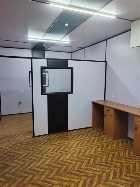 Rectangular Steel Portable Office Container Cabin at Rs 200000/piece in Noida