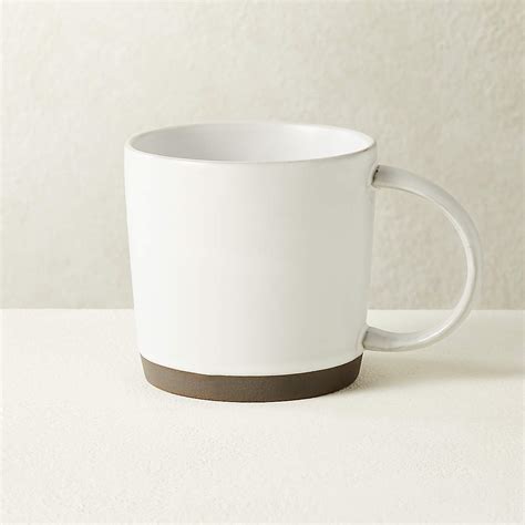 Cast Modern White Coffee Mug + Reviews | CB2