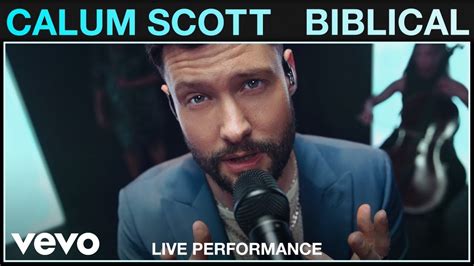 Calum Scott - Biblical (Live) | Vevo Studio Performance - YouTube Music