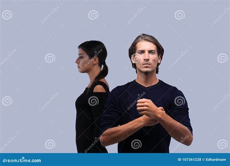 Young Couple with Marital Problems Stock Photo - Image of despair ...