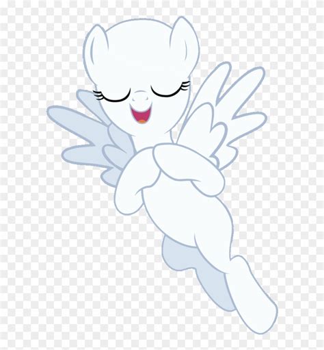 Mlp Base Pegasus - Mlp Base Singing - Free Transparent PNG Clipart Images Download