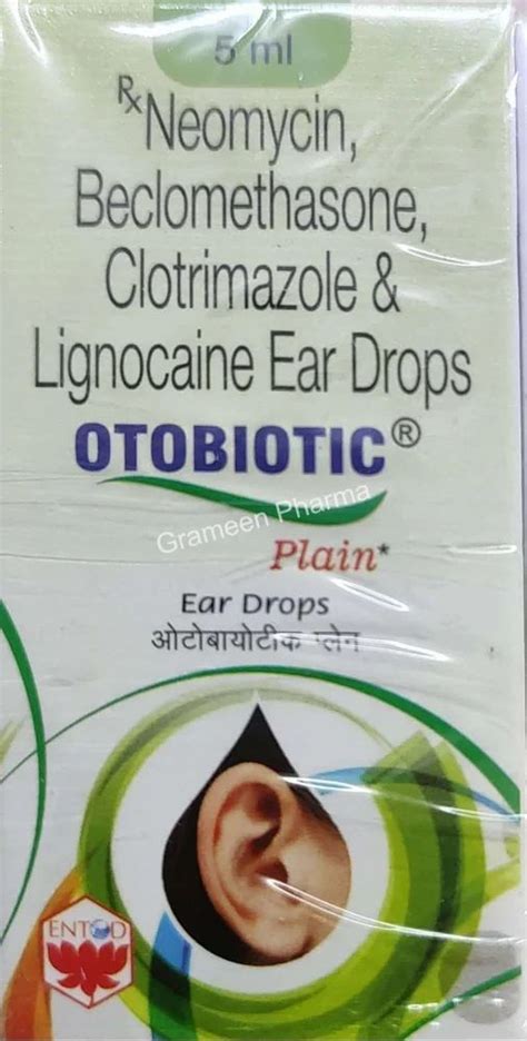 Otobiotic Ear Drop at best price in Mumbai by Grameen Pharma LLP | ID: 2853531069512