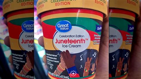 Why Twitter Isn't Happy With Walmart's Juneteenth Ice Cream Flavors