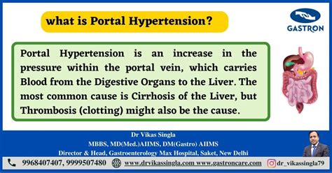 Portal Hypertension: Symptoms, Causes, & Diagnose - Dr. Vikas Singla