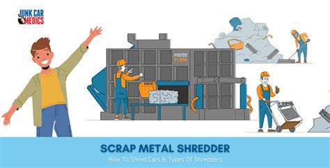 Scrap Metal Shredder: How to Shred Cars and Types of Shredders | Junk Car Medics