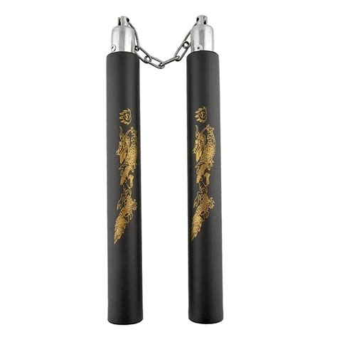 Chinese Kung Fu Martial Arts Wing Chun Foam Nunchakus Selfdefence Artes ...