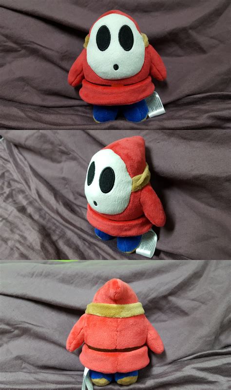 Shy Guy plushie by Rogue284 on DeviantArt