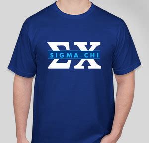 Sigma Chi T-Shirt Designs - Designs For Custom Sigma Chi T-Shirts - Free Shipping!