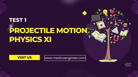 Projectile Motion Mdcat Mcqs with answers test 1 - Medico Engineer