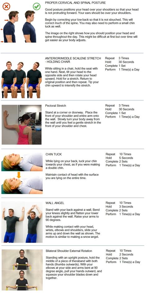 Thoracic Outlet Syndrome Exercises - Active Chiropractic