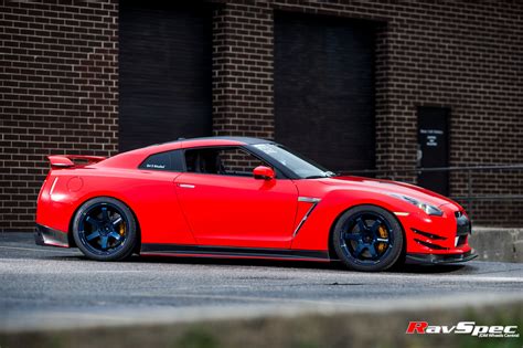 Show me pics of your red GTR with TE37 - Wheels - GT-R Life