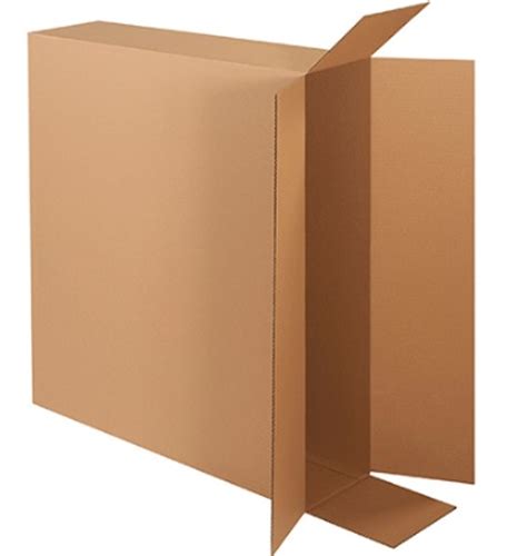 30" x 5" x 30" Side Loading Corrugated Cardboard Shipping Boxes 10/Bundle