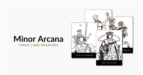 Minor Arcana - Suits of Wands, Cups, Swords and Pentacles