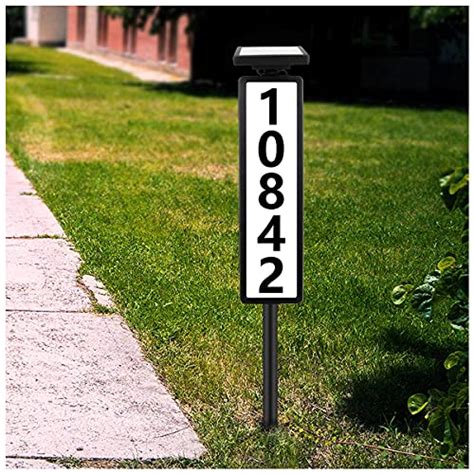 Best solar address signs for yard - Best of Review Geeks