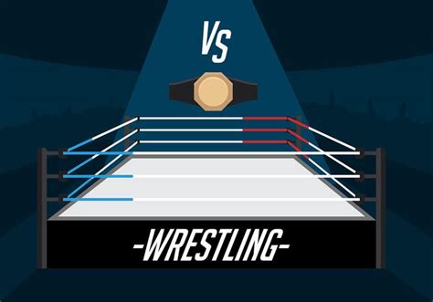 Wrestling Ring Free Vector 183048 Vector Art at Vecteezy