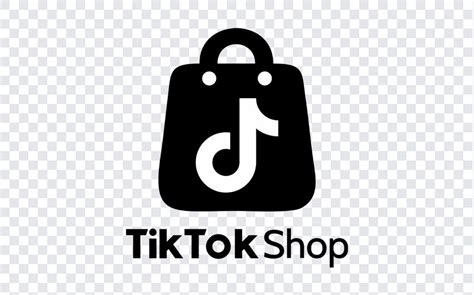 Tiktok Shop Logo Black PNG | Free Download