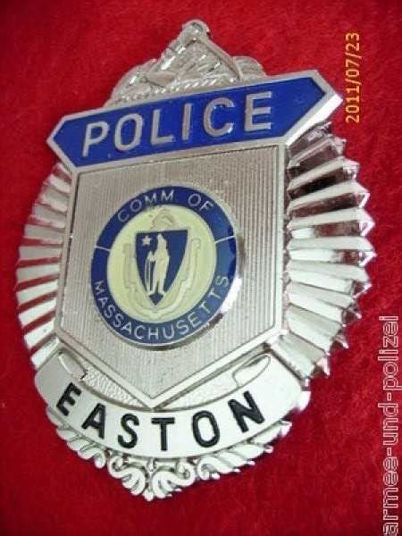 Easton Police von Massachusetts US Badge