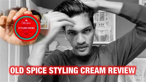 OLD SPICE STYLING CREAM REVIEW - YouTube