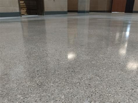 Remodel Polished Concrete System for School - Dancer Concrete | Commercial Polished Concrete ...