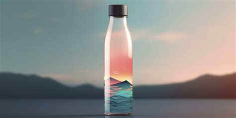 Water Bottle with beautiful background. Generative AI 31626749 Stock ...