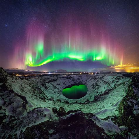 Polar lights on Iceland - 9GAG