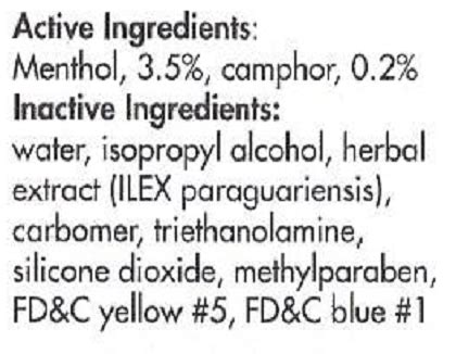 BD Laboratory: Simply Freeze Ingredient List