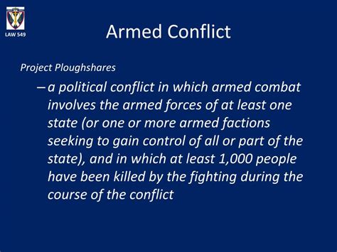 PPT - War and Armed Conflict PowerPoint Presentation, free download ...