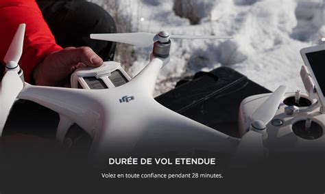 Dji Phantom 4 - Auto Tracking, gestion des obstacles et meilleure autonomie