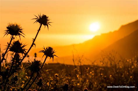 Photo Favorite – Sunset on the California Coast - Desk to Dirtbag