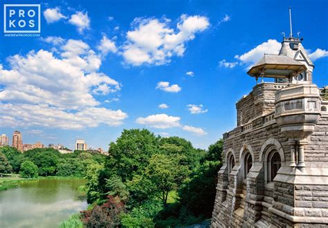 View of Belvedere Castle - Central Park Photography by Andrew Prokos