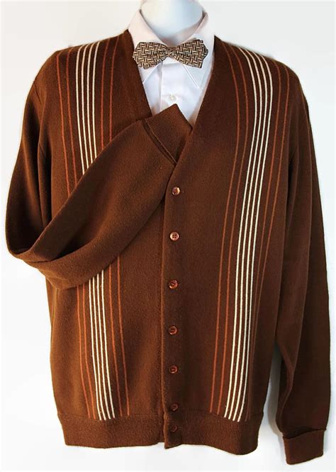 Grandpa Sweater Rockabilly Hipster Stripes Mad Men Cardigan | Etsy | Clothes hipster, Grandpa ...