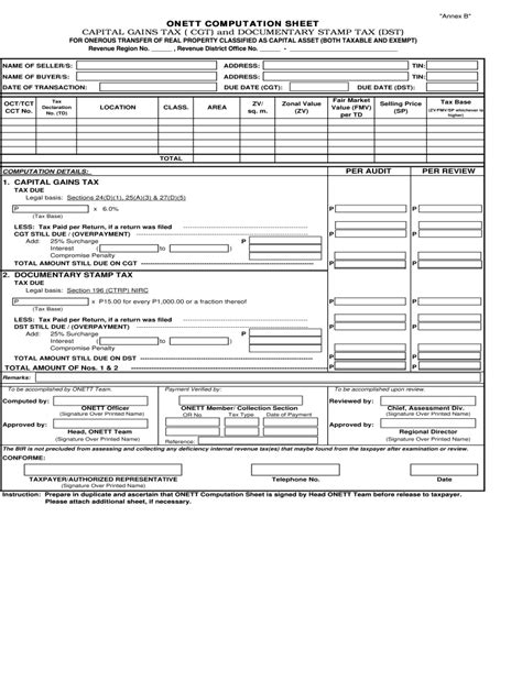 Onett Computation Sheet Excel - Fill Online, Printable, Fillable, Blank | pdfFiller