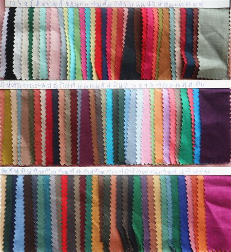 Fabric Color Sample Linen Fabric Samples, 103 Colors of Linen Fabric,100% Linen Fabric, Medium ...