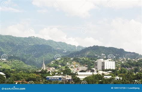 Cebu city skyline editorial image. Image of centre, cebu - 109112720