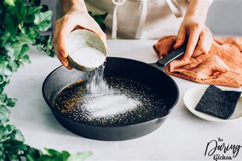 How to Clean A Rusty Cast Iron Skillet - Daring Kitchen