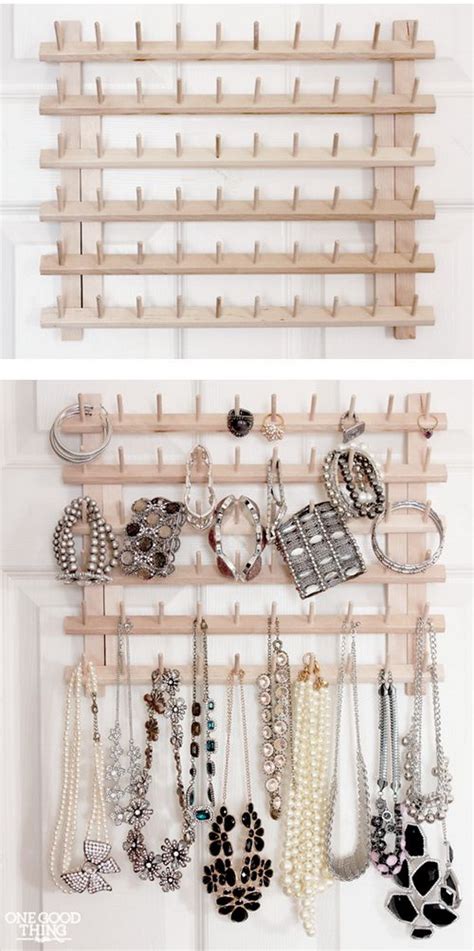 30 Brilliant DIY Jewelry Storage & Display Ideas - For Creative Juice