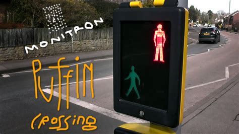 Puffin Crossing with Monitron Push Button Units in Milford, Surrey (20 ...