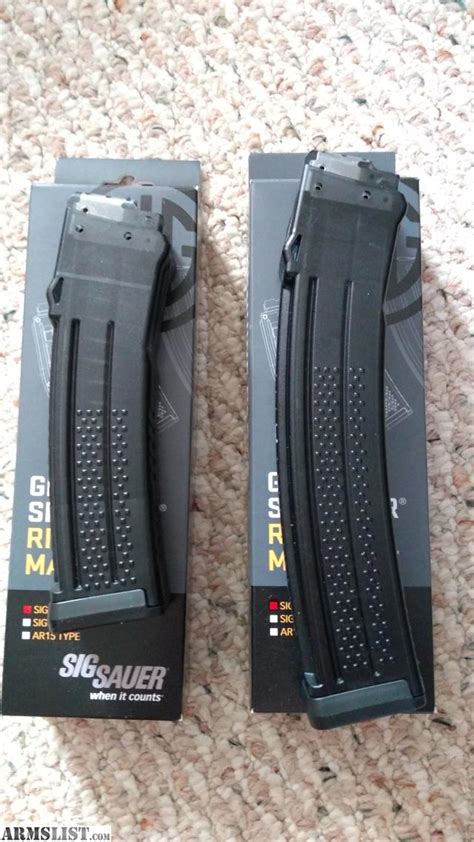 ARMSLIST - For Sale: New - 2 x Sig MPX magazines