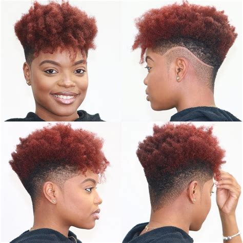 🌺💈🌺~ This afro taper haircut style is all natural but fabulously stylish ~🌺💈🌺 ...