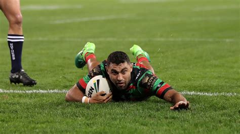 NRL round-up: Alex Johnston scores five tries as Rabbitohs hammer Penrith | Rugby League News ...