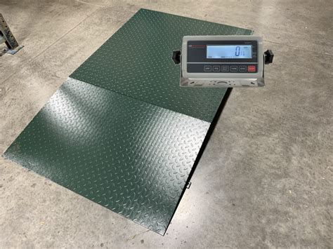 US-Thunderbolt Heavy Duty Floor Scale with Ramp - USA Measurements