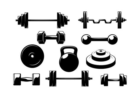 Dumbell Vector 135063 Vector Art at Vecteezy