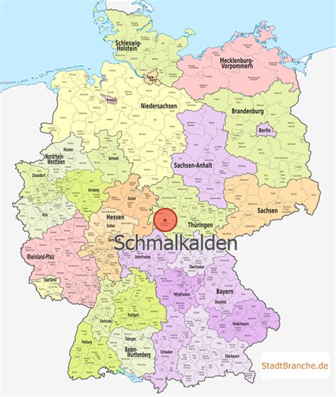 Schmalkalden - Landkreis Schmalkalden-Meiningen Thüringen