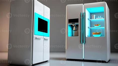 Smart Refrigerator Stock Photos, Images and Backgrounds for Free Download