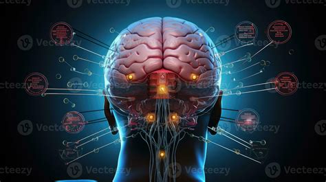 computer artificial brain implant ai generated 29709292 Stock Photo at ...