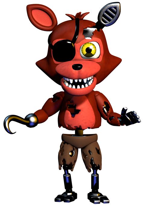 [FNaF World/SFM] Adventure Withered Foxy by Zoinkeesuwu on DeviantArt